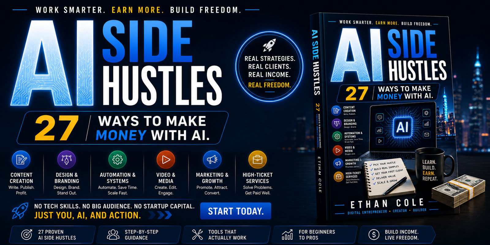 AI Side Hustles Banner